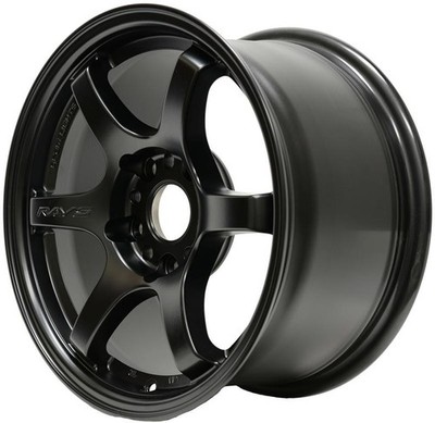 Rays Gram Lights 57DR 15x8.0 +35mm Offset  4x100 Semi Gloss Black Wheel