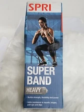 Spri Brand Super Band Heavy Up To 50 Lbs Resistance New In Sealed Box Strength 