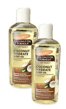 2 Pack Palmers Coconut Oil Formula With Vitamin E Coconut Body Oil 5.1 Oz Each