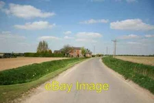 Photo 6x4 Pear Tree Farm Leverton Looking north along Lowfields Road at B c2007