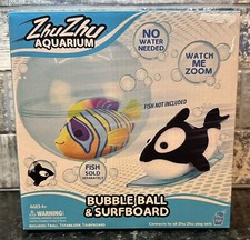 Zhu Zhu Pets Zhu Zhu Aquarium Bubble Ball Surfboard Playset