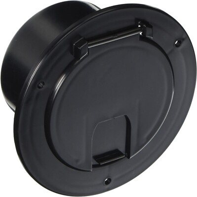 American Motorhome Wohnmobil Netzkabel Kabel Luke, schwarz rund B113