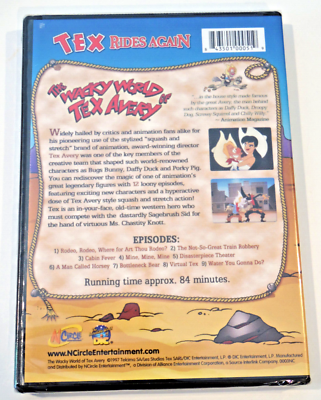 その他 Wacky World of Tex Avery: Tex Rides Again [DVD] The Wacky World of Tex Avery: Tex Rides Again 1997 Cartoon DVD