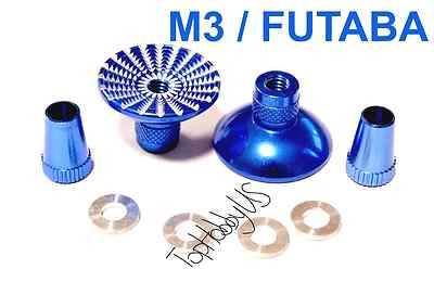1 Set Bastoncini Gimbal M3 Futaba/Spektrum DX6i DX7S DX8 DX9 TX