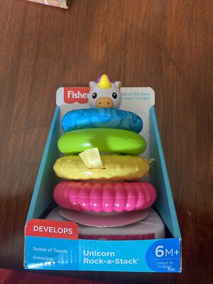Fisher-Price Unicorn Rock-a-Stack New In