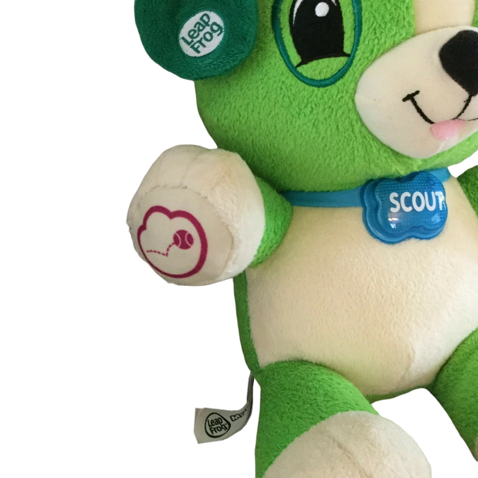 LeapFrog Interactive Plush Puppy Dog My Pal Scout Educational Baby Toddler 13 in - Image 3 of 4