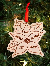Fantastic Personalized Family Christmas Ornament. The perfect gift
