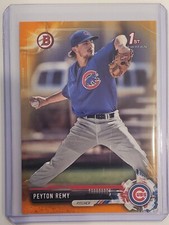 2017 Bowman Draft Orange Peyton Remy Rookie Card 09/25