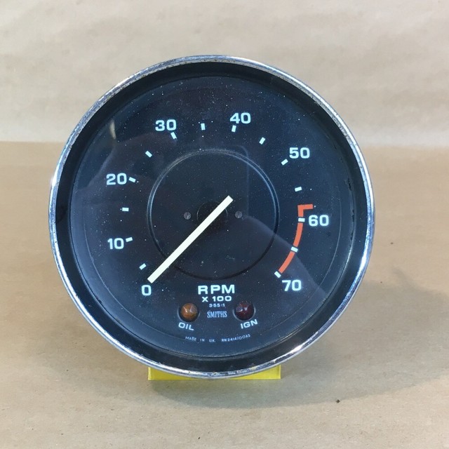 OEM 19721976 Triumph TR6 SMITHS Tachometer Tach Gauge RN2414/00AS Original Part eBay