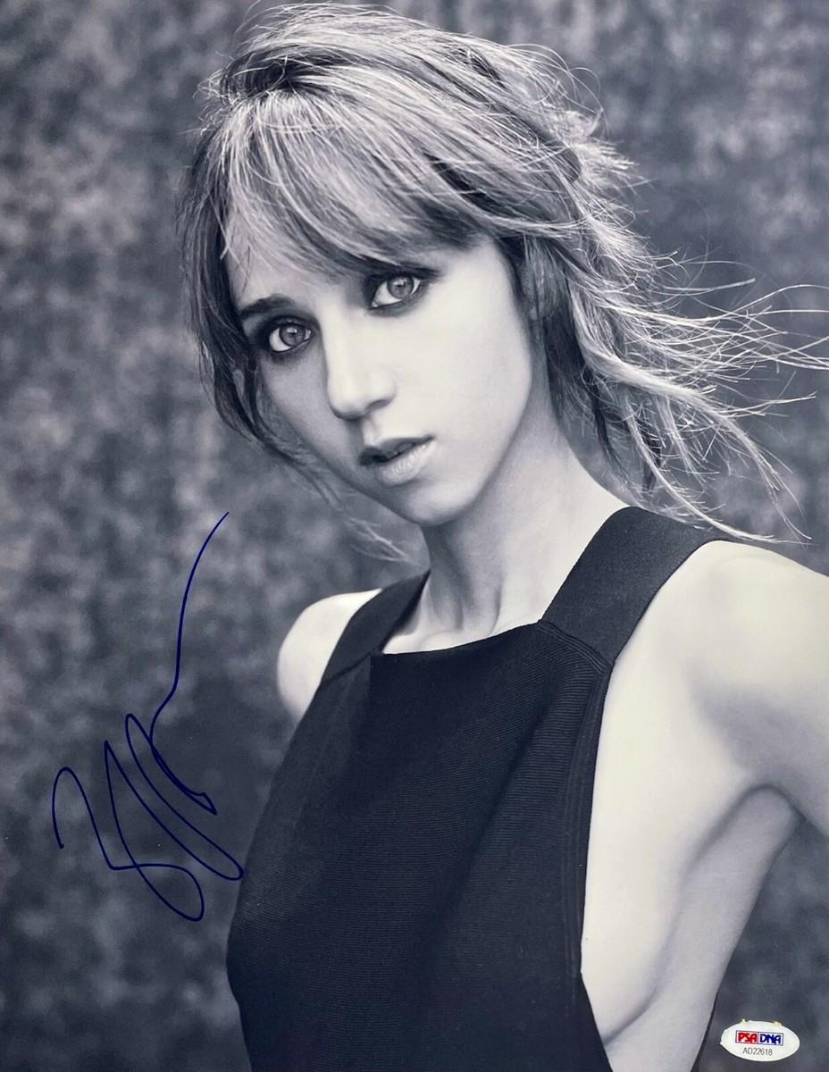 ZOE KAZAN Autograph Hand SIGNED 11x14 PHOTO PSA/DNA