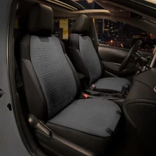 Protex Series Front Row Set Seat Covers Woven Polyester Universal for Cars Tr...