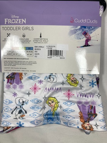 NWT Toddler Girls Cuddl Duds Thermal Warm Layers 2-Piece Set fabrics & prints - 第 36/43 張圖片