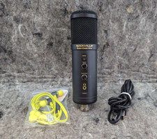 Rockville Solo-Cast Pro 24 bit 192Khz USB Computer Microphone PC Zoom Mic Only