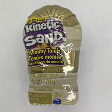 Kinetic Sand Mummy Tomb NEW Kids Toy Spin Master 3 Arts Crafts Sensory Tactile