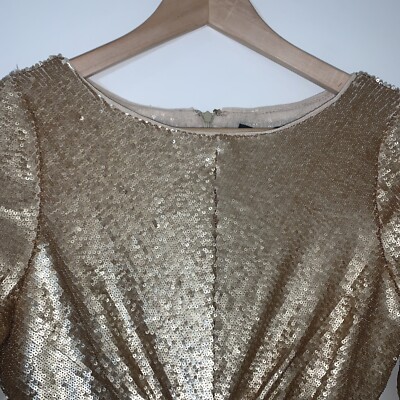 Donna Karan New York Womens Dress 6 Gold Sequin Disco Cocktail Special Occasion | eBay Donna Karan New York Womens Dress 6 Gold Sequin Disco Cocktail Special Occasion | eBay