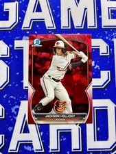 JACKSON HOLLIDAY 2023 BOWMAN DRAFT SAPPHIRE RED #’d /5 Orioles 💥