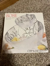 Vintage Chip And Dip Set