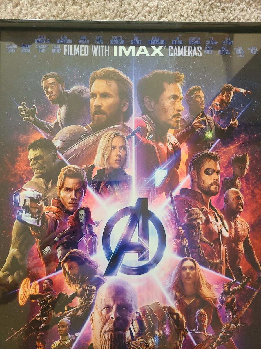 Marvel Avengers: Endgame Movie Poster, Framed, MCU, 11x17