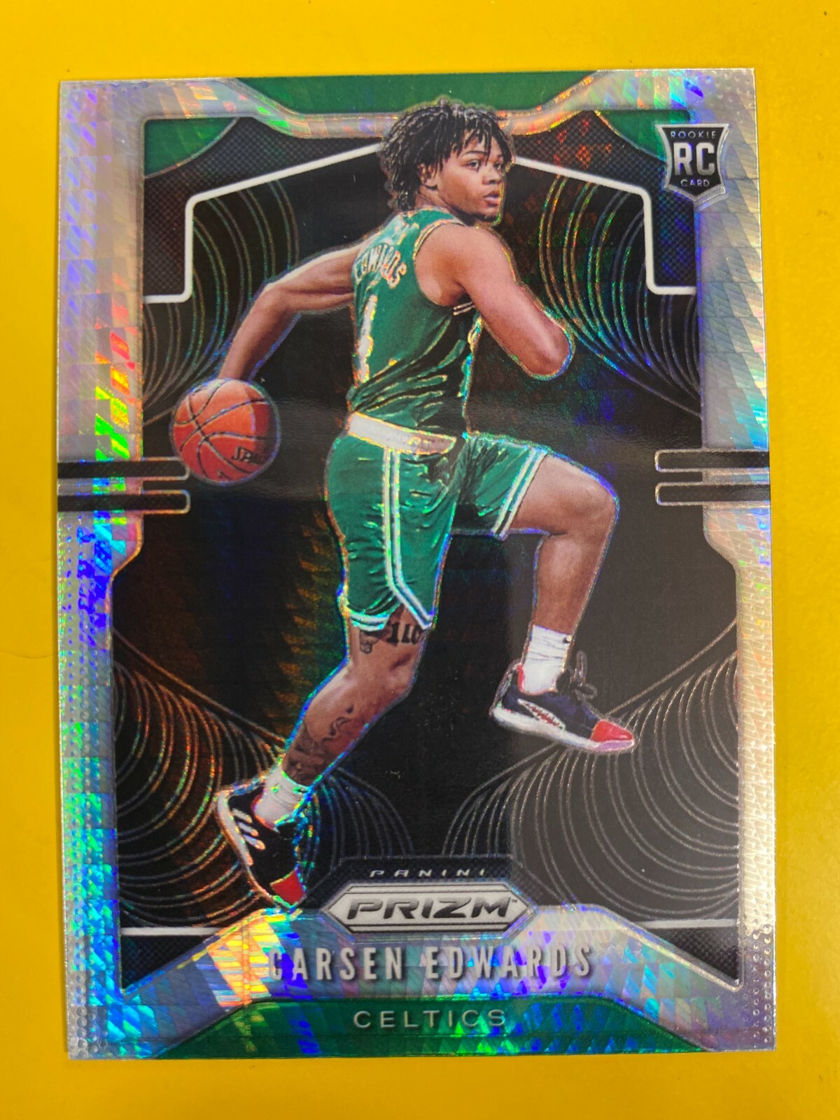 D56231 2019-20 Panini Prizm Prizms Hyper #276 Carsen Edwards