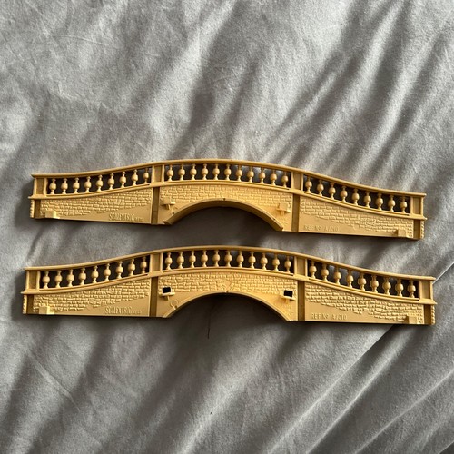10-Piece Set Of 3-Foot Long TYCO HO Scale Slot Car Bridges