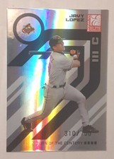 2005 Donruss Elite Turn of the Century Orioles Baseball Card #18 Javy Lopez /750