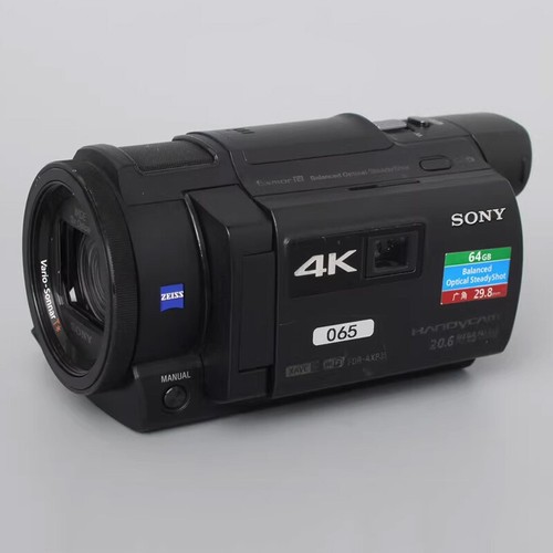 SONY FDR-AXP35 4K Video Camera Handycam 10x Optical Black W/ battery