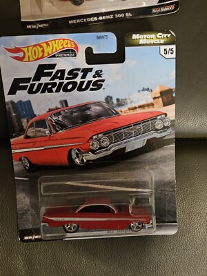 Hot Wheels Premium Fast & Furious Motor City Muscle '61 IMPALA 5/5