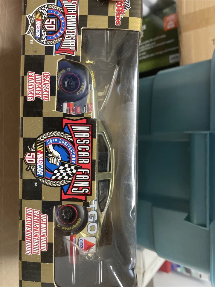Racing Champions #21 Michael Waltrip BANK 1998 NASCAR Limited 50th 1:24 Diecast Foto 3 de 4