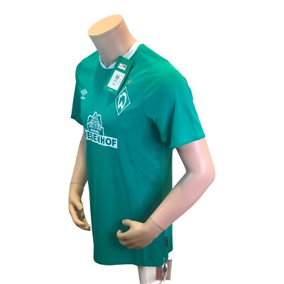 NWT$90 Umbro Mens Football Shirt Green SS Wiesenhof XL | eBay