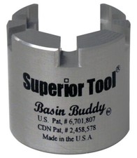 Superior Tool 03825 Basin Buddy UNIVERSAL Faucet Nut Wrench-Wrench to grab metal