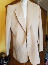 Century Club 3 piece suit Sears Roebuck vintage beige