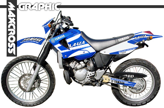 YAMAHA DT230 LANZA All Years MAXCROSS GRAPHICS KIT DECAL FULL