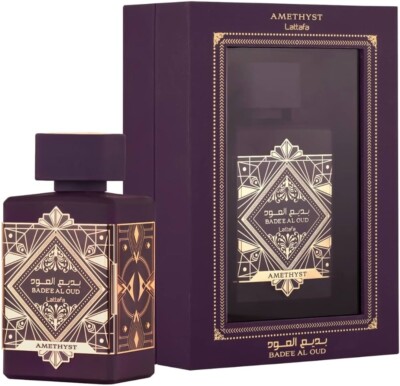 Lattafa Bade'e AL Oud Amethyst UNISEX EDP 3.4 ox / 100 ml NEW sealed