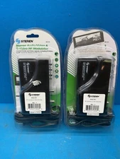Lot of 2 - Steren 203-101 Stereo Audio / Video & S-Video RF Modulator
