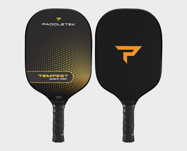Paddletek Tempest Wave Pro Pickleball Paddle Thin Grip Horizon