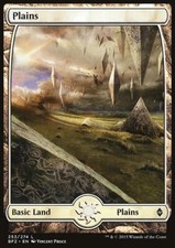 MTG Magic the Gathering Plains (253/313) Battle for Zendikar MP
