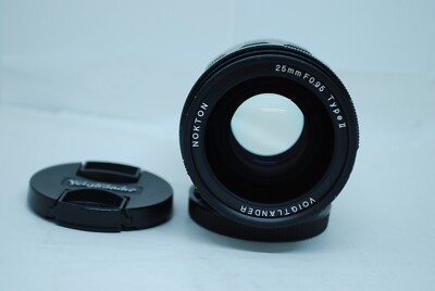 Voigtlander Nokton 25mm f/0.95 Aspherical II Lens For Four Voigtlander Nokton 25mm f/0.95 Aspherical II Lens For Four