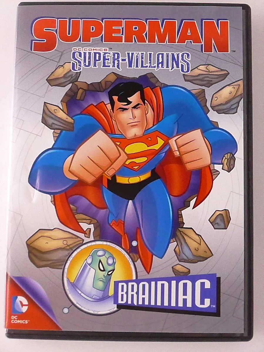 Superman - Super-Villains Braniac (DVD, 3 episodes) - H0919 883929261215 |  eBay