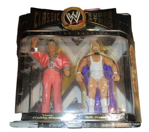 2006 WWE Jakks Sgt Slaughter Col Mustafa Classic Wrestling Figures