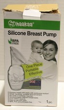 Haakaa Manual Silicone Breast Pump Milk Catcher 4oz 1pc Open Box 