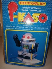 VINTAGE PLASTIC ROBOT PIKASO EDUCATIONAL TOY