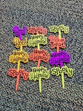 Decopac Decopics Halloween 12 Random for Cakes Cupcakes etc