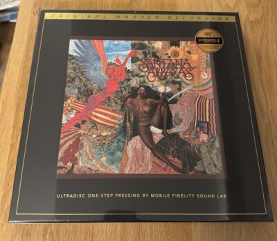 Santana Abraxas Mobile Fidelity MFSL One Step UD1S 2-001 Neu/Versiegelt Niedrig Nr.#490