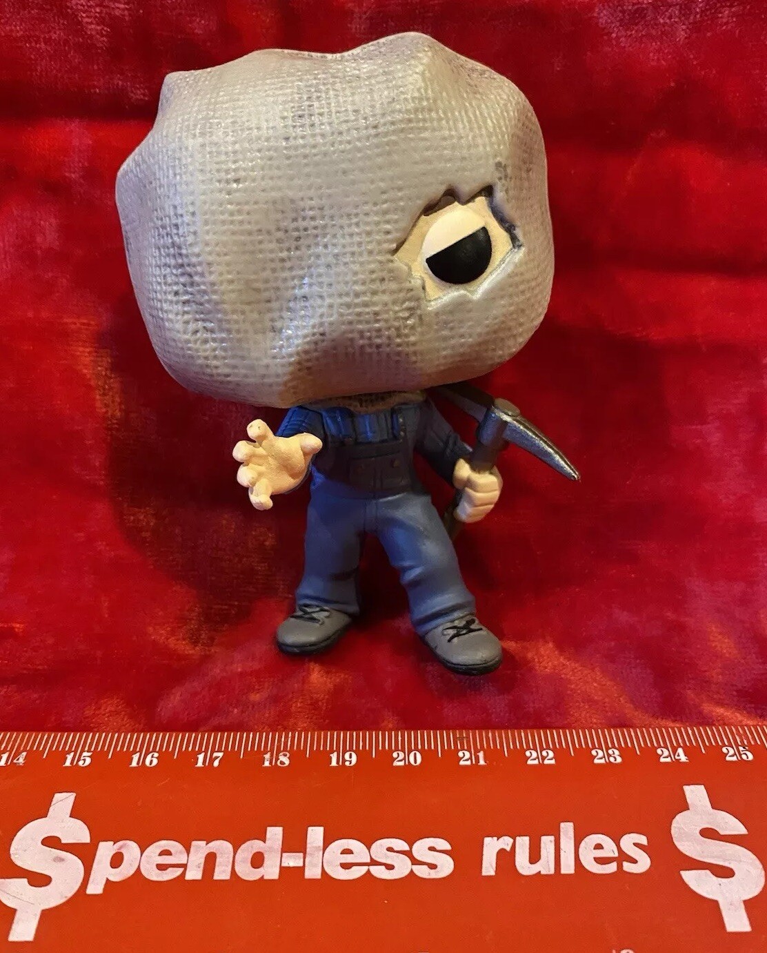 FUNKO POP JASON VOORHEES BAG MASK FRIDAY 13th #611 VINYL FIGURE EXC! NO BOX!!!