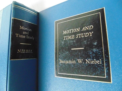 Motion & Time Study Niebel Book 1976 Irwin Series Managmnt Behavioral Sciences