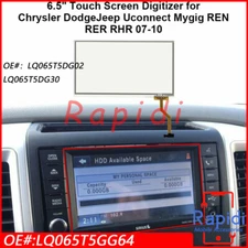 Fit 07-10 Jeep Uconnect MYGIG REN RER RHR 730 730N Touch Screen Glass Digitizer
