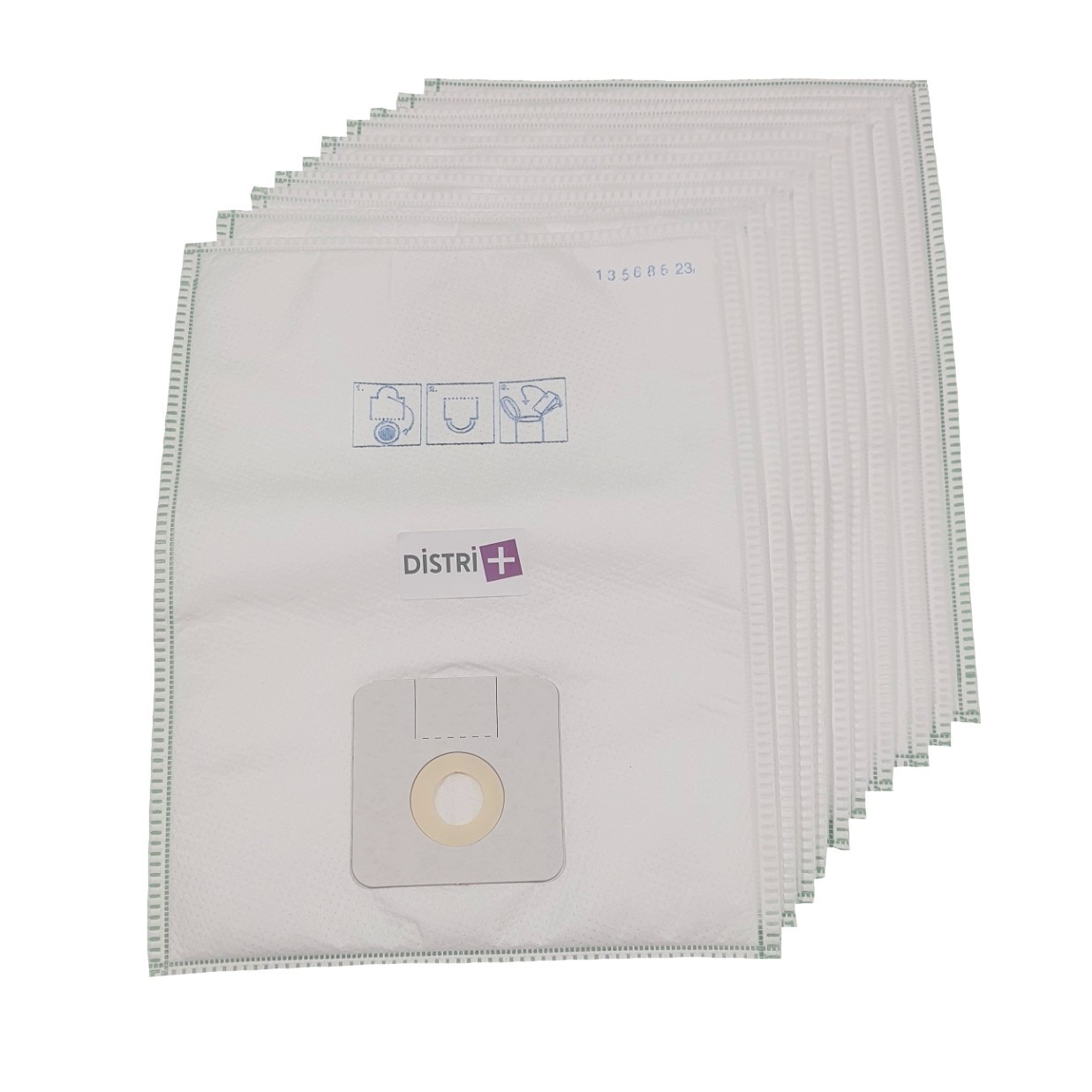 Sac aspirateur compatible Cleanfix à haute filtration 5 couches pour poussière