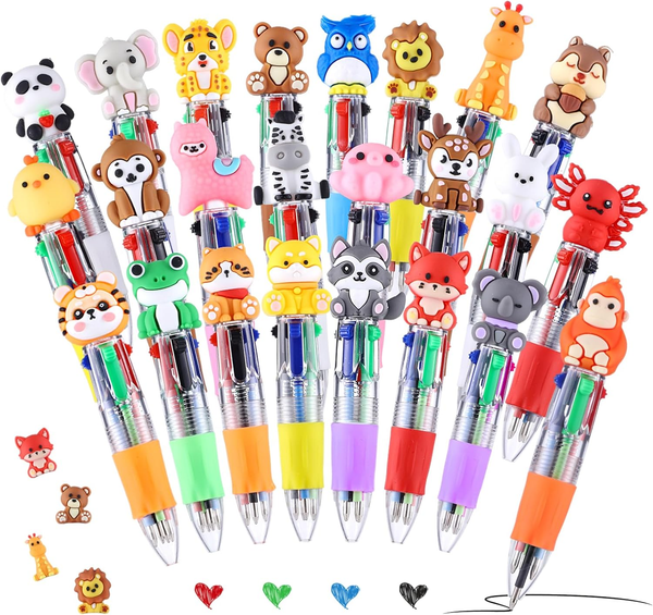 Yoosso 24 StüCk 4-In-1 Kugelschreiber Abschluss Geschenk, 0.7Mm Versenkbare Kuge-image