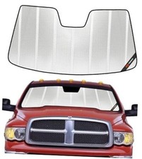 Windshield Sun Shade for Ram 2500/3500 2002-2009. Reflective Aluminum Film