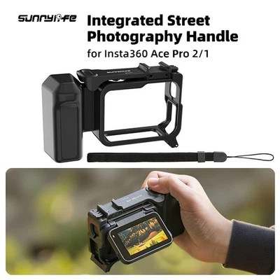 SUNNYLIFE Grip Kit For Insta360 Ace Pro/Ace Pro 2 Accessories Street Photography Handle